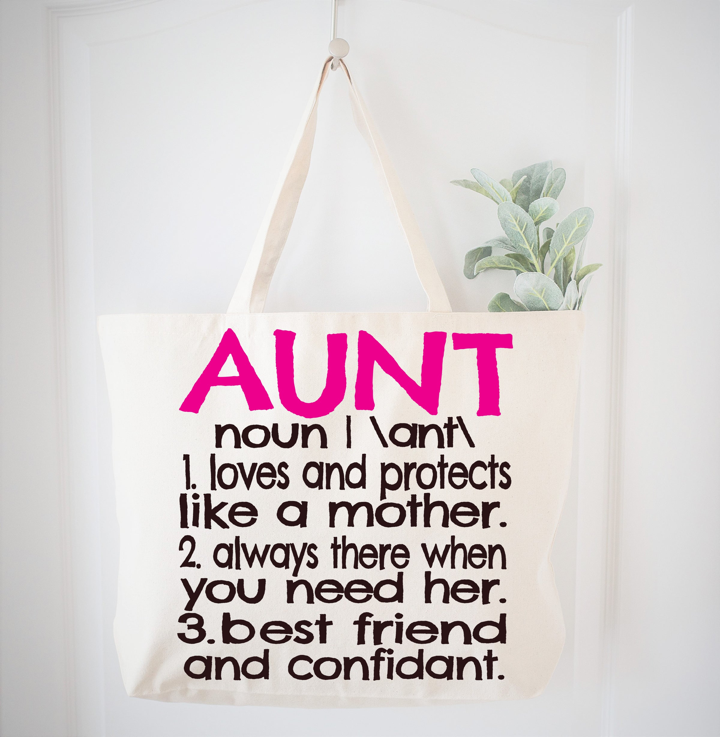 Aunt Definition Tote Bag Gift Bag