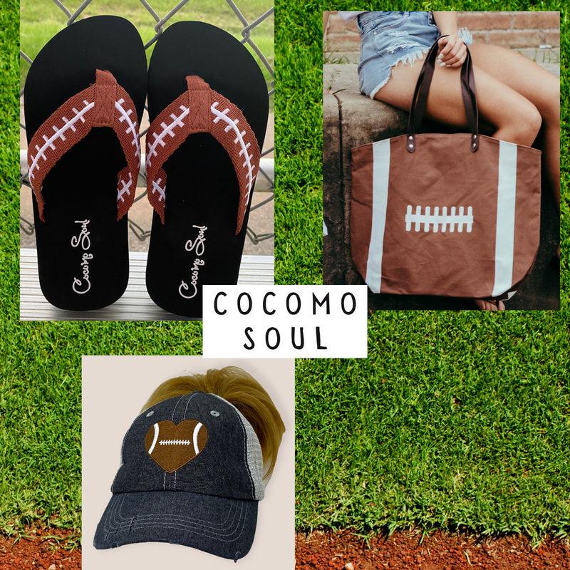 Football Starter Kit MESSY BUN HAT OPTION