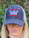 Baseball MOM Embroidered Hat -206