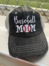 Baseball Mom Mesh Embroidered MESH Hat Trucker Hat Cap -204