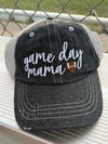 Game Day Mama Football Mom Mesh Embroidered MESH Hat Trucker Hat Cap -232
