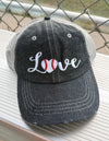 Love Baseball Mom Mesh Embroidered MESH Hat Cap -220