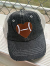 Football HEART Love Football Mom Grandma Embroidered Hat Football Mom Hat