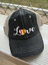Love Ball Mom Half Baseball Half Softball Baseball MOM Softball MOM Hat -278