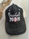 Baseball Mom Mesh Embroidered MESH Hat Trucker Hat Cap -204