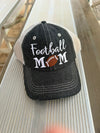 Football MOM Embroidered Hat