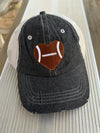 Football HEART Love Football Mom Grandma Embroidered Hat Football Mom Hat