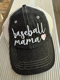 Baseball Mama Hat -222
