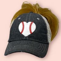 Baseball Starter Kit with MESSY BUN HAT OPTION