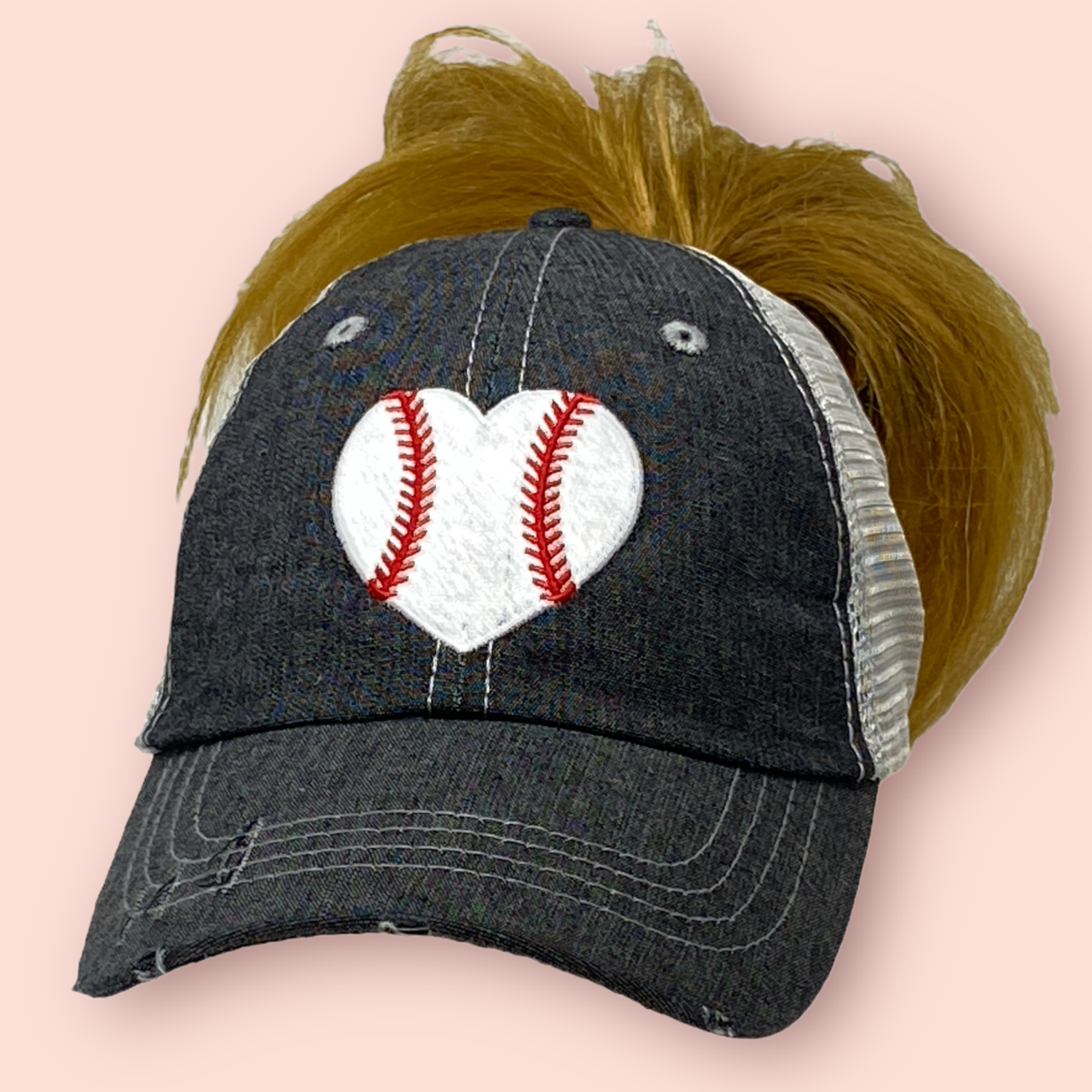 Baseball Starter Kit with MESSY BUN HAT OPTION