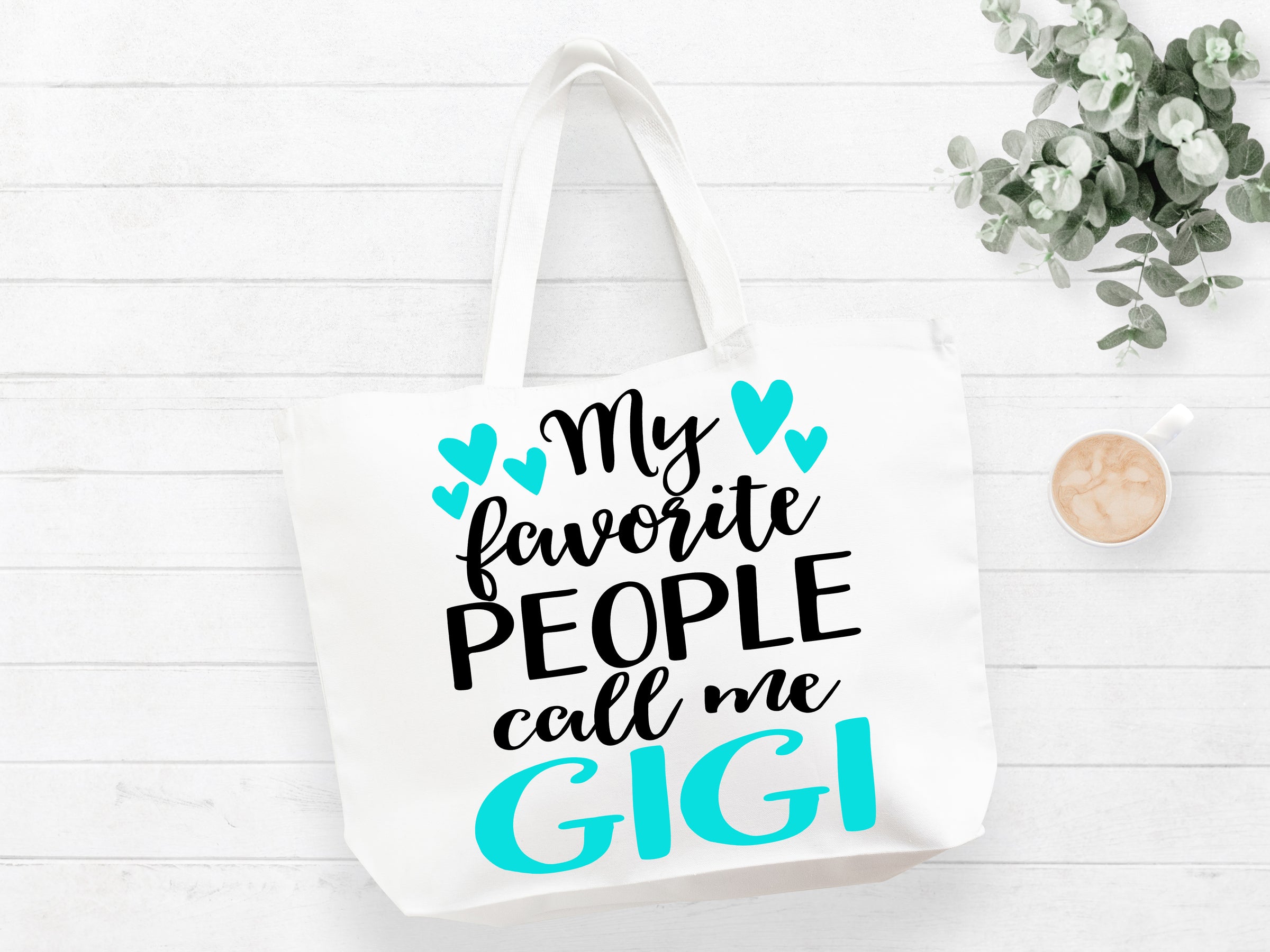My Favorite People Call Me Gigi Tote Bag Gift Bag