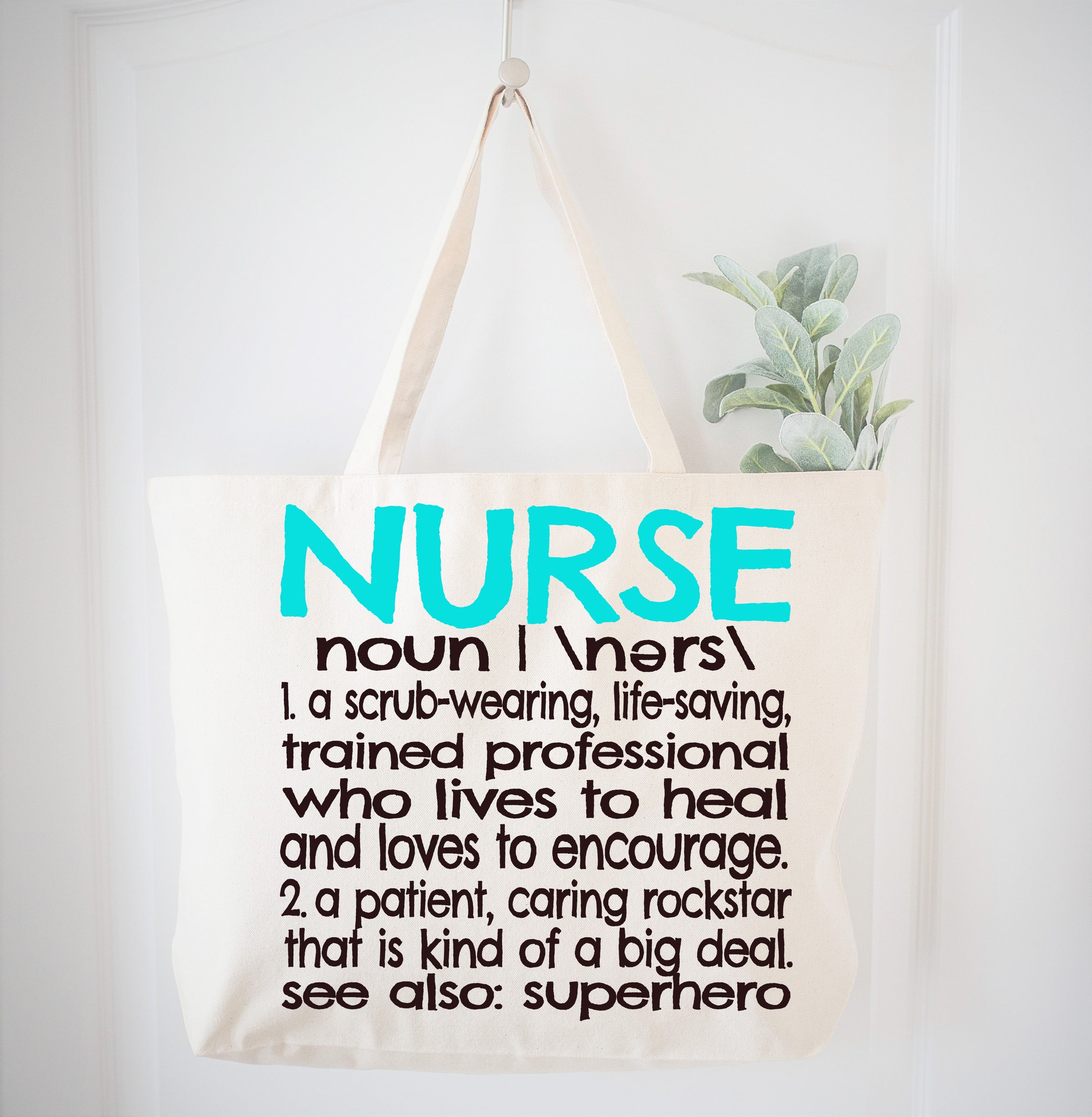 Nurse Definition Tote Bag Gift Bag