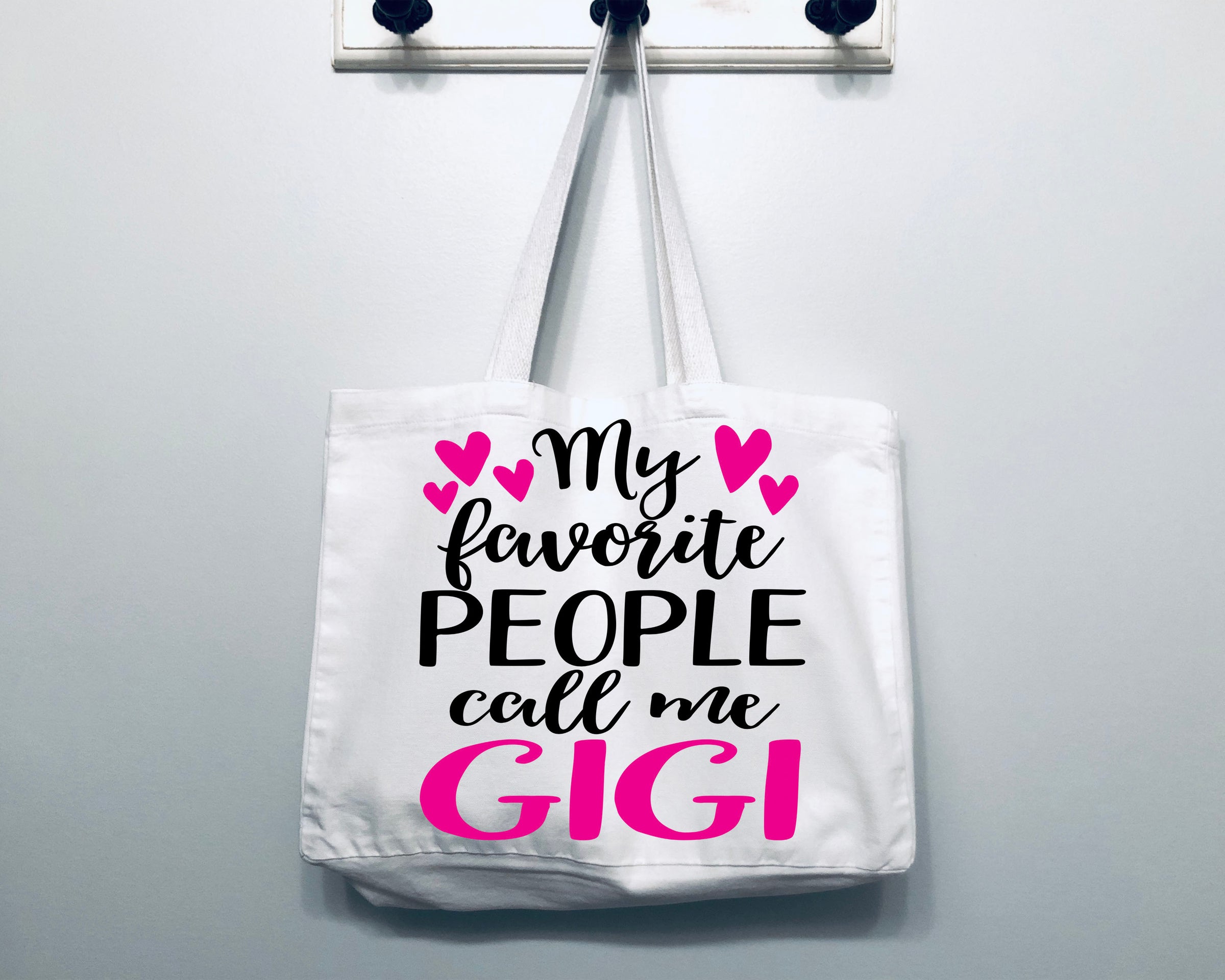My Favorite People Call Me Gigi Tote Bag Gift Bag