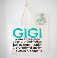 Gigi Definition Tote Bag Gift Bag