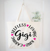 Gigi - Caring Selfish Loving Kind Gigi Tote Bag Gift Bag