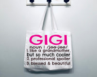 Gigi Definition Tote Bag Gift Bag
