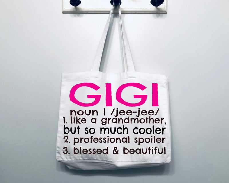 Gigi Definition Tote Bag Gift Bag