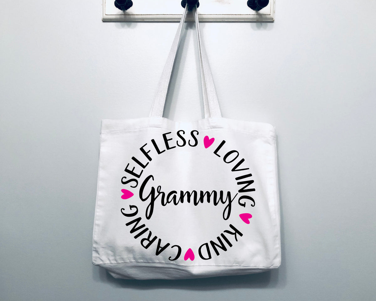 Grammy - Caring Selfless Loving Kind Tote Bag Gift Bag