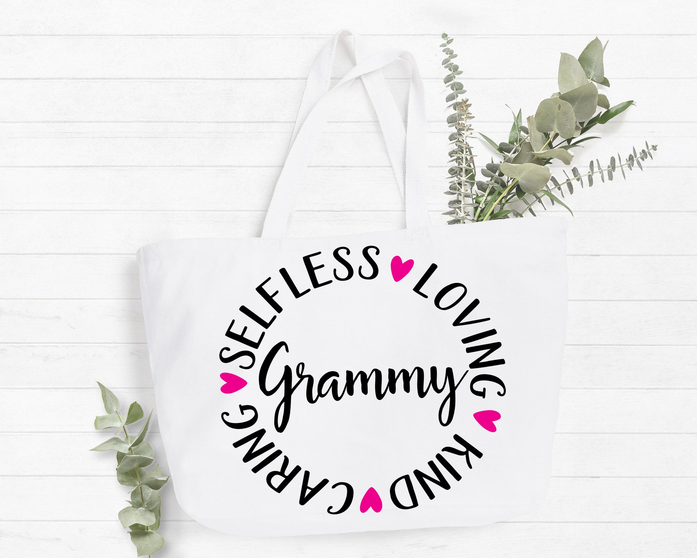 Grammy - Caring Selfless Loving Kind Tote Bag Gift Bag