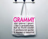 Grammy Definition Tote Bag Gift Bag