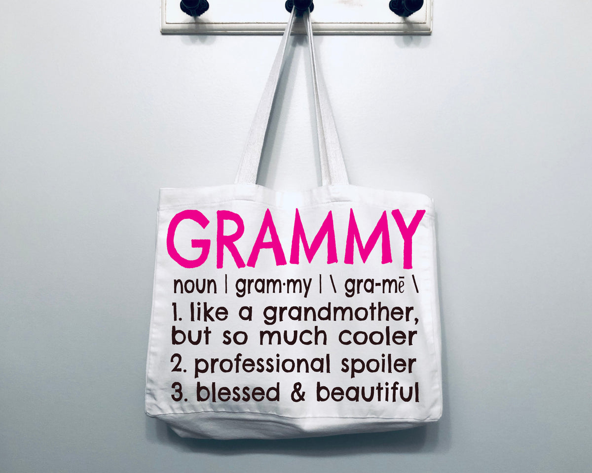 Grammy Definition Tote Bag Gift Bag