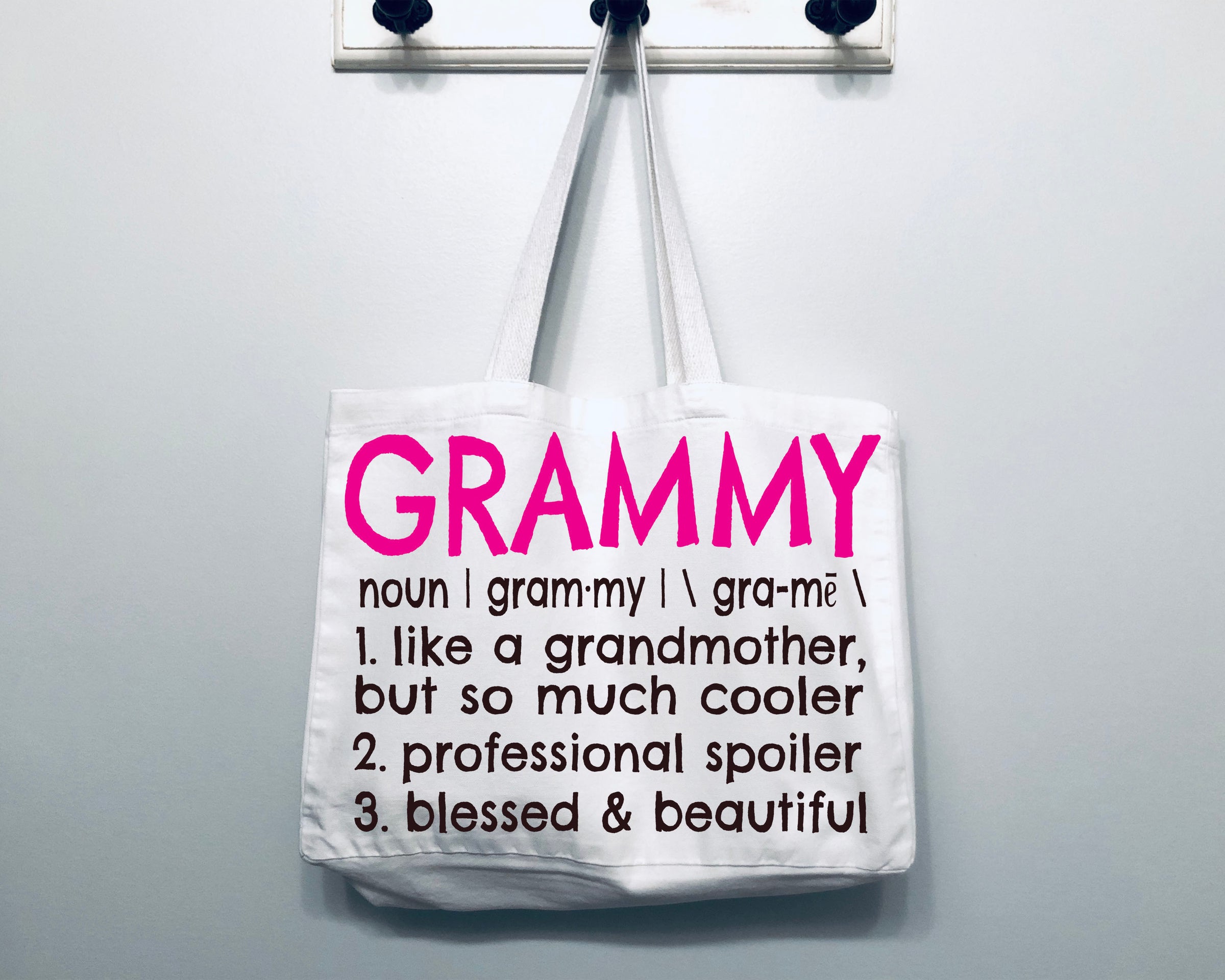 Grammy Definition Tote Bag Gift Bag