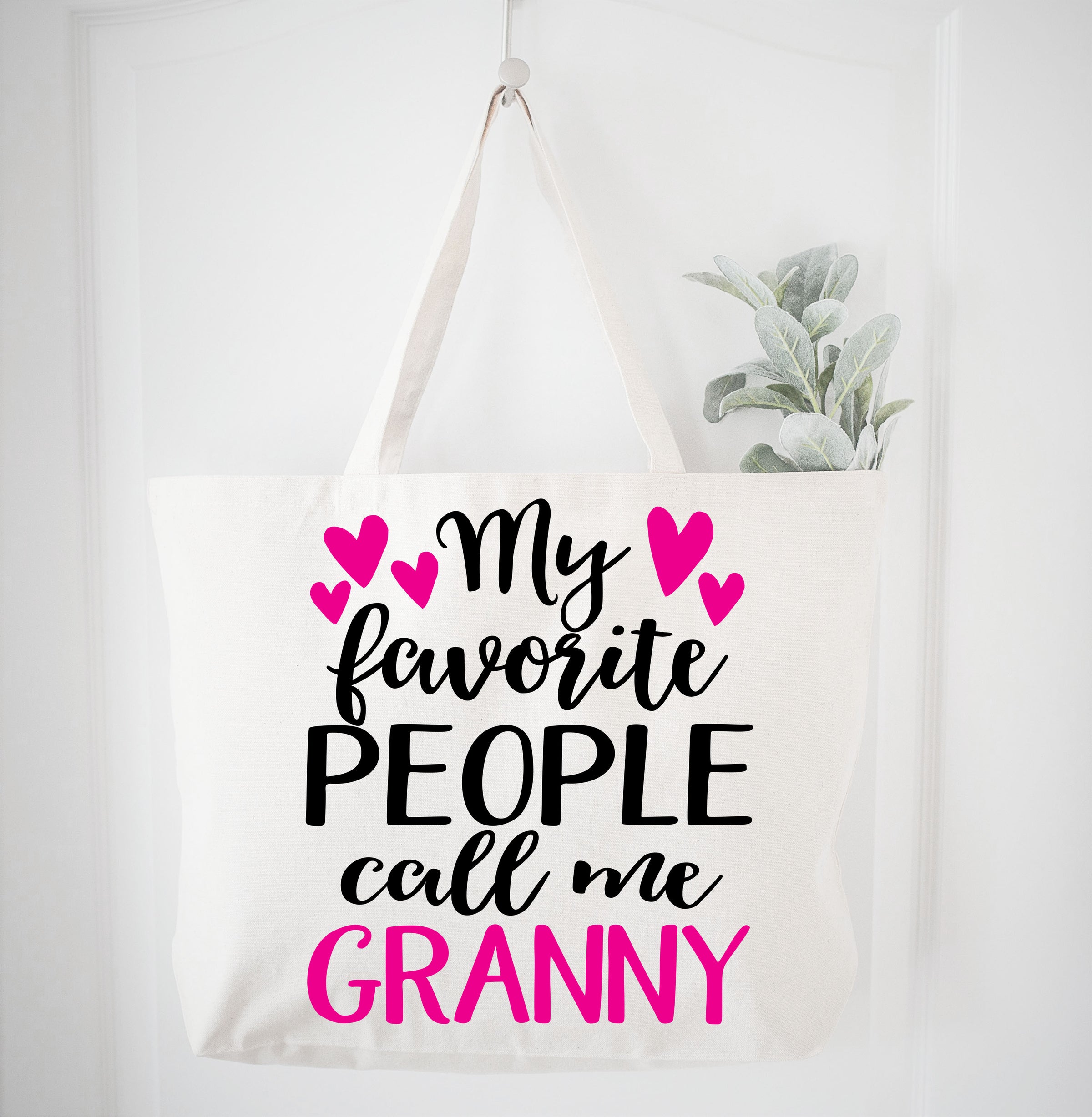 My Favorite People Call Me Granny Tote Bag Gift Bag