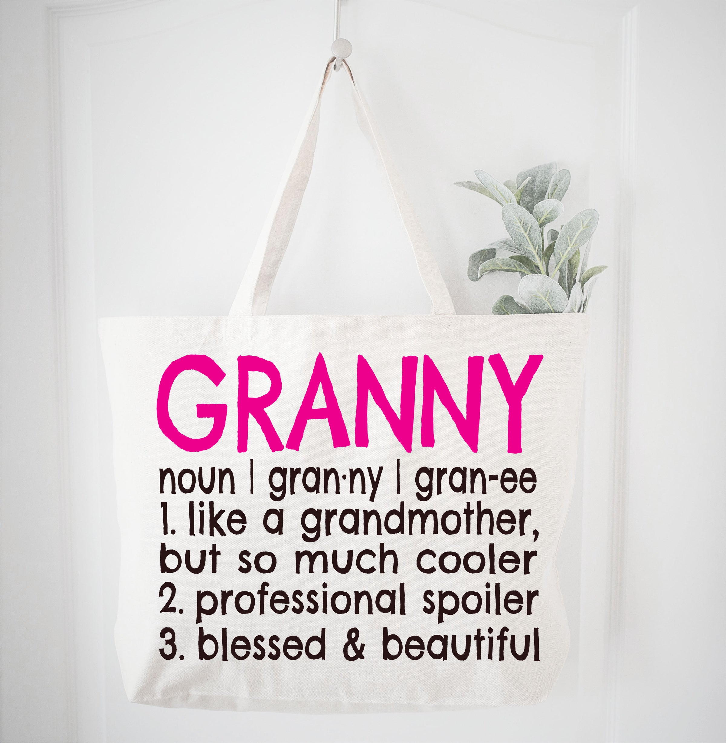 Granny Definition Tote Bag Gift Bag