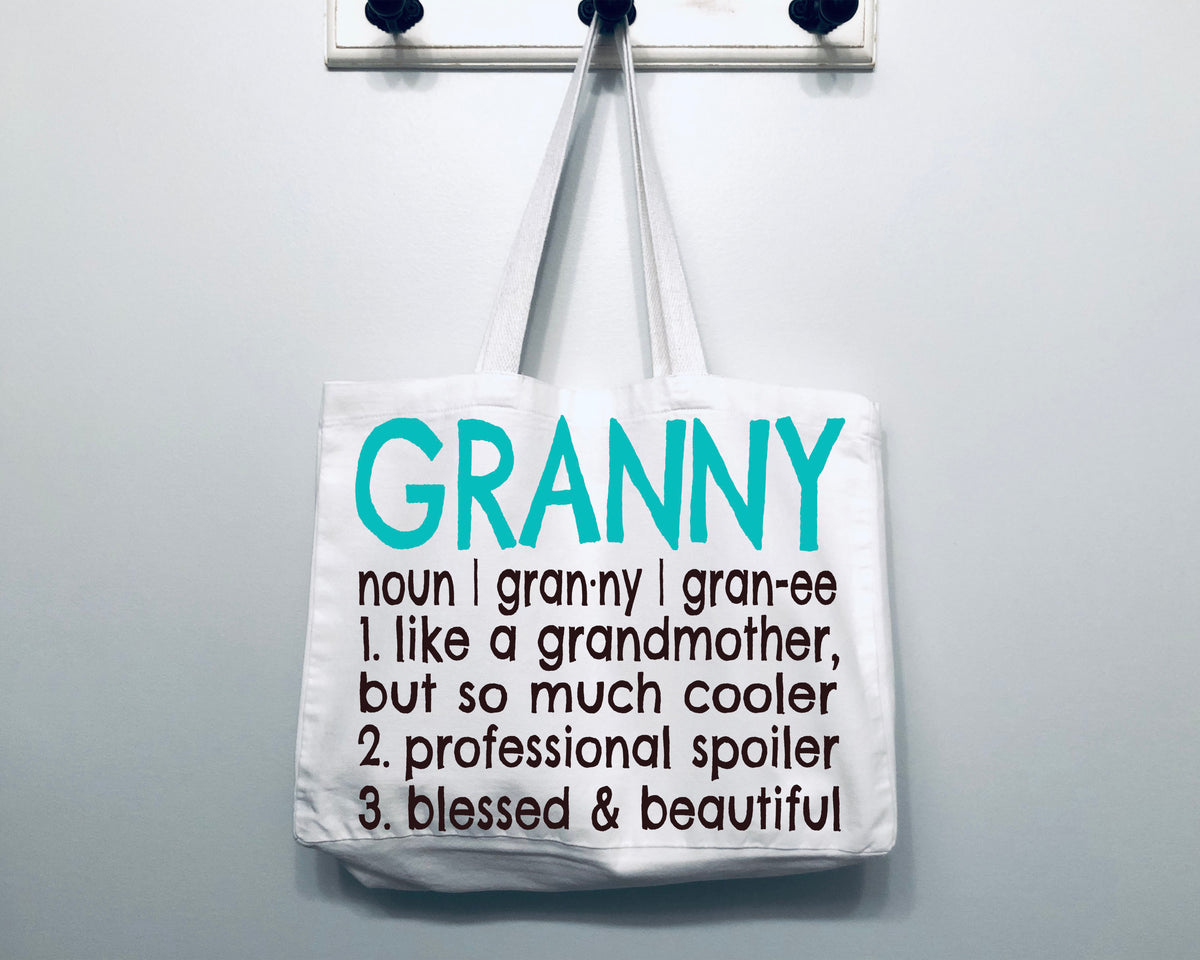 Granny Definition Tote Bag Gift Bag