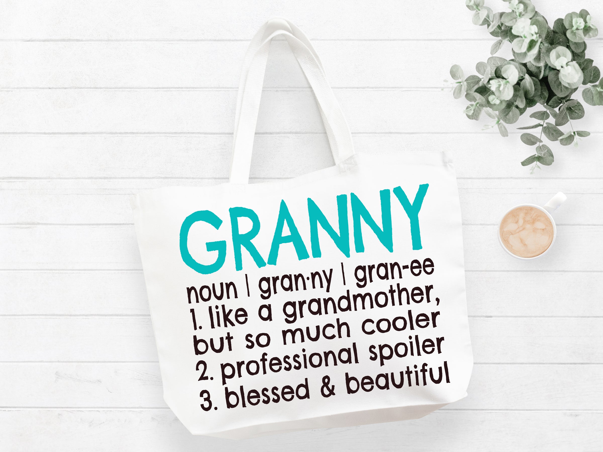 Granny Definition Tote Bag Gift Bag