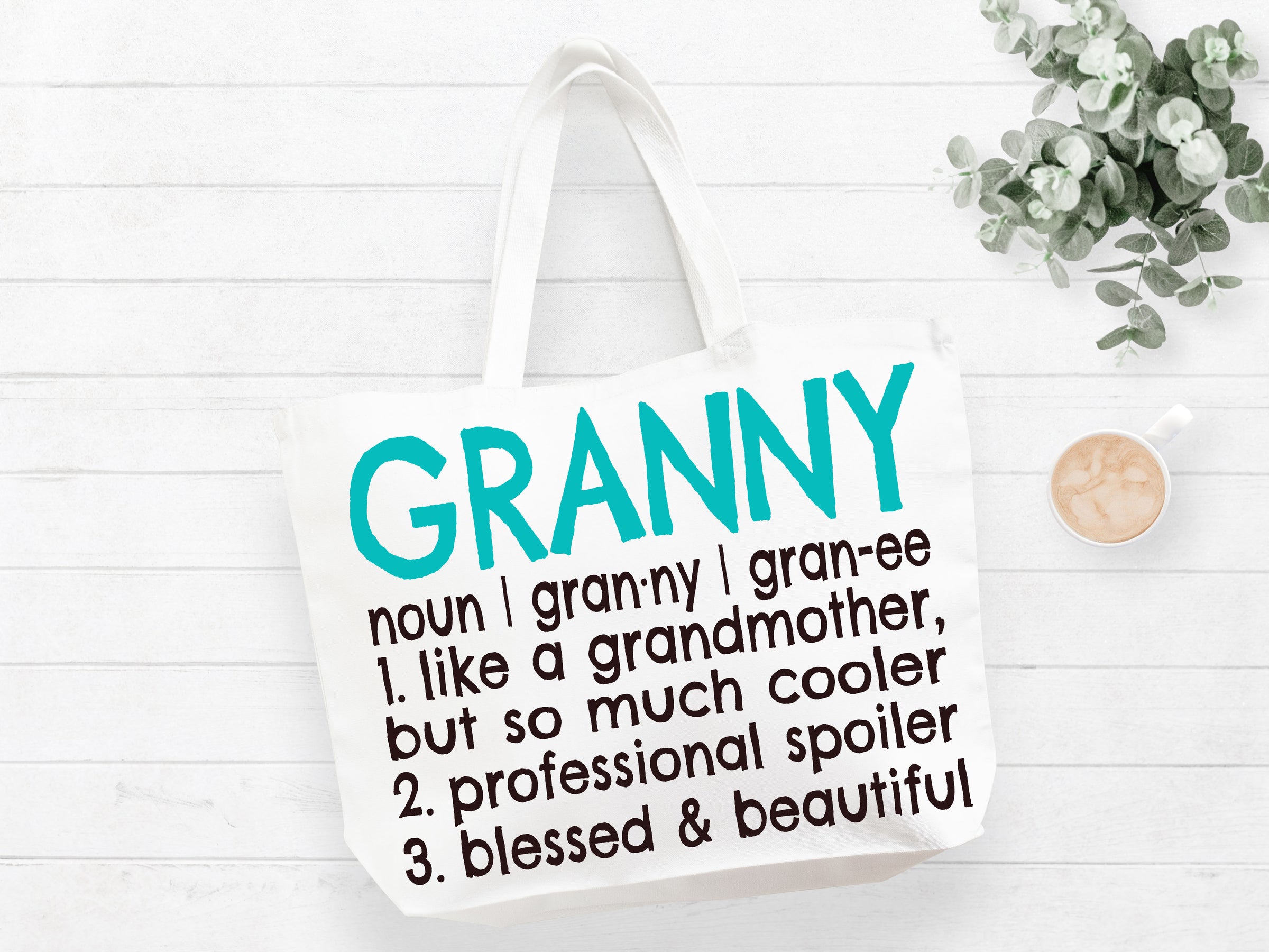 Granny Definition Tote Bag Gift Bag