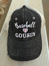 Baseball Cousin Mesh Embroidered MESH Hat Trucker Hat Cap -230