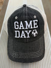 Soccer Game Day Hat Soccer Mom Mesh MESH Embroidered Hat -332