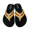 Softball Rhinestone Embroidered Flip Flops Softball Mom Flip Flops Softball Slippers COCOMO SOUL