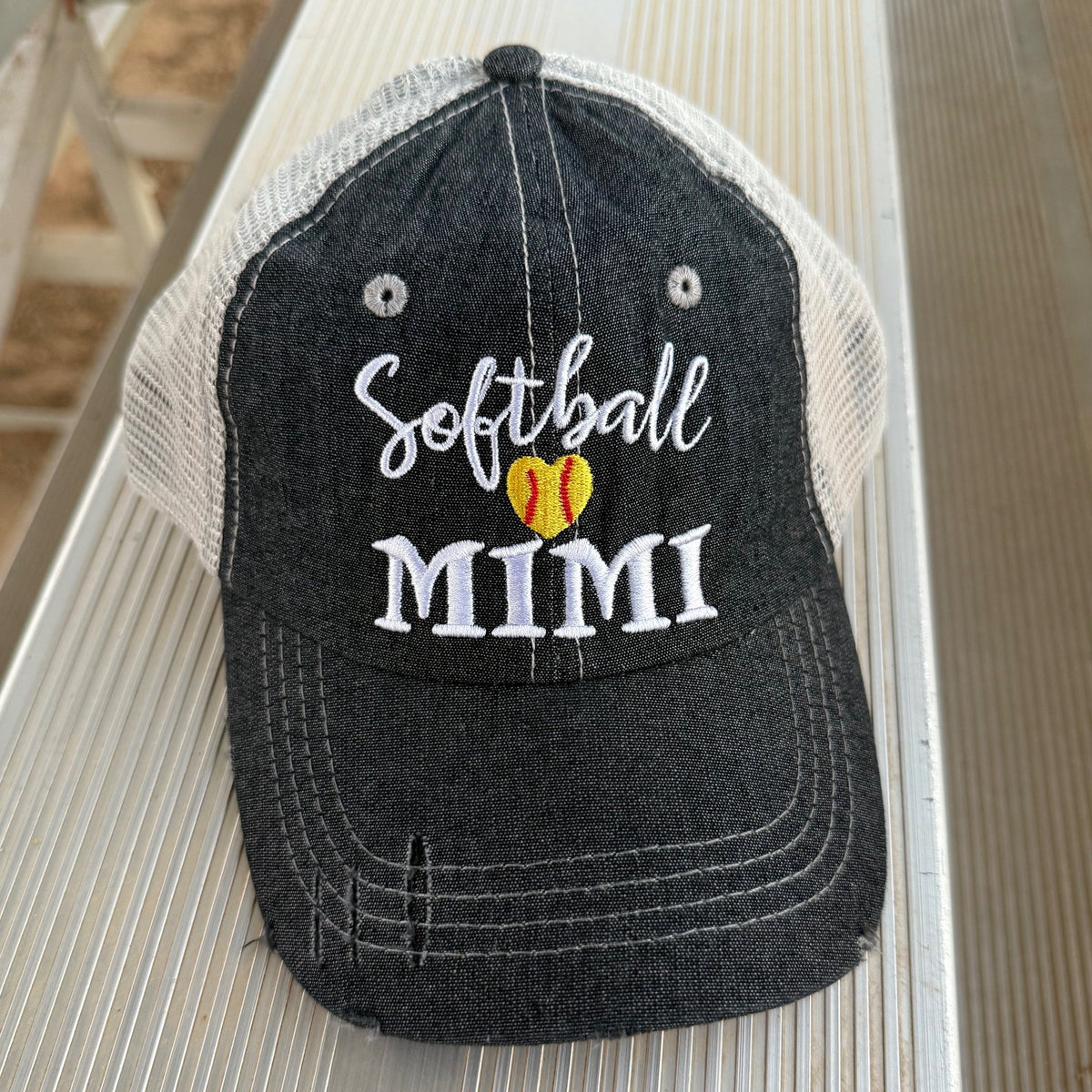 Softball Mimi Grandma Mesh Hat Cap -246