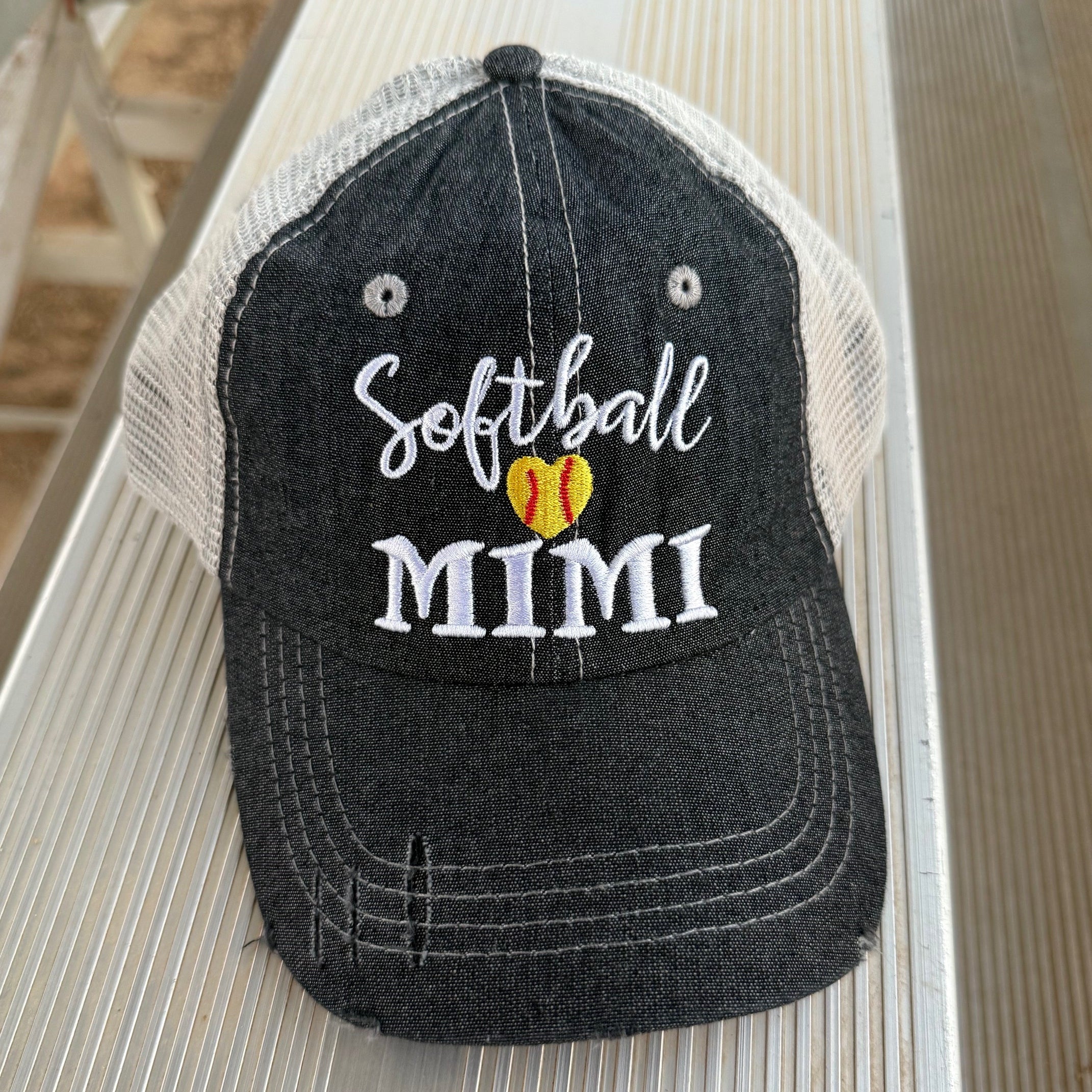 Softball Mimi Grandma Mesh Hat Cap -246