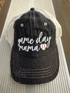Game Day Mama Baseball Mom Mesh Embroidered MESH Hat Trucker Hat Cap -232