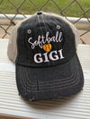 Softball Gigi Mesh Embroidered MESH Hat Trucker Hat Cap