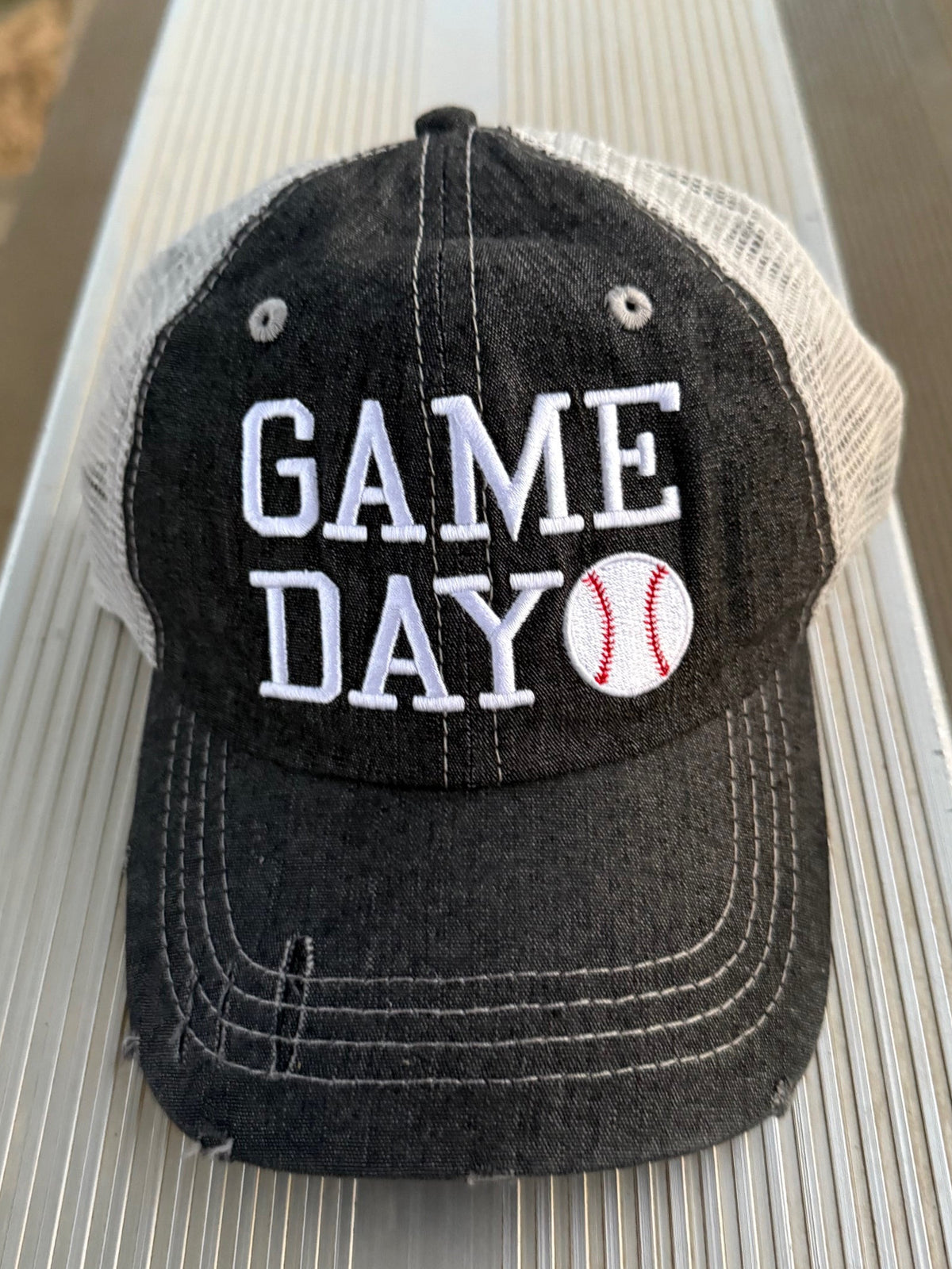 Game Day Baseball Embroidered Hat -210