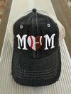Half Football Mom Half Baseball MOM Mesh Embroidered MESH Hat Baseball Football Mom Trucker Cap Trucker Hat -316