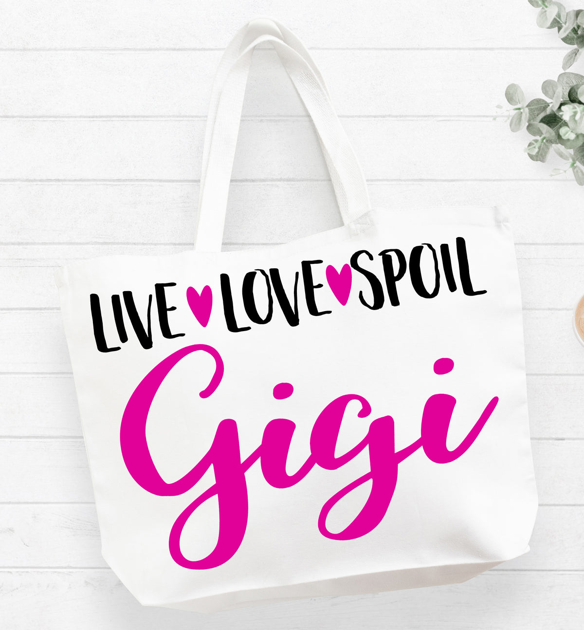 Live Love Spoil Gigi Tote Bag Gift Bag