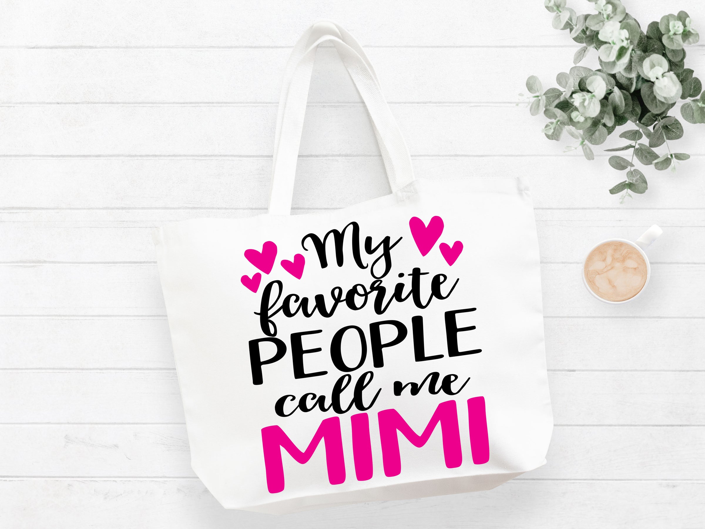 Mimi Tote Bag My Favorite People Call Me Mimi Tote Bag Mimi Gift Bag