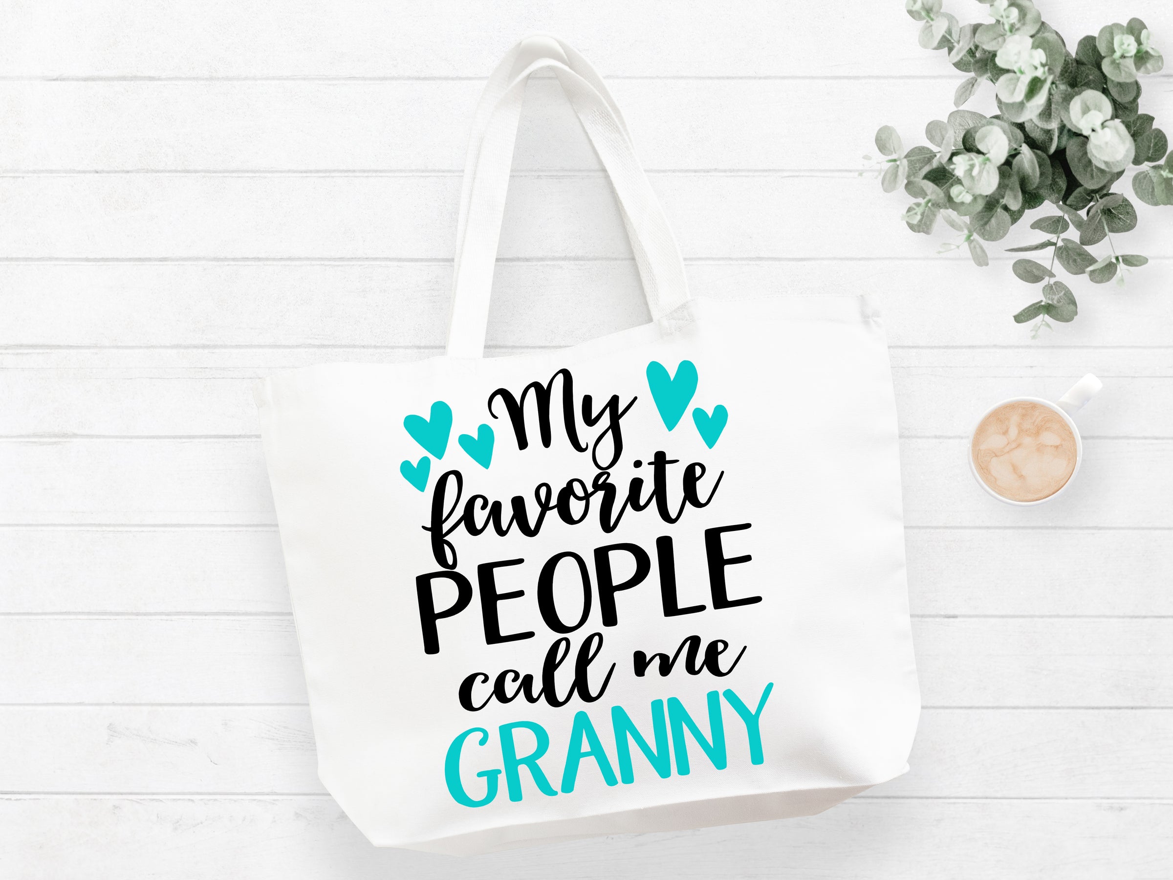My Favorite People Call Me Granny Tote Bag Gift Bag