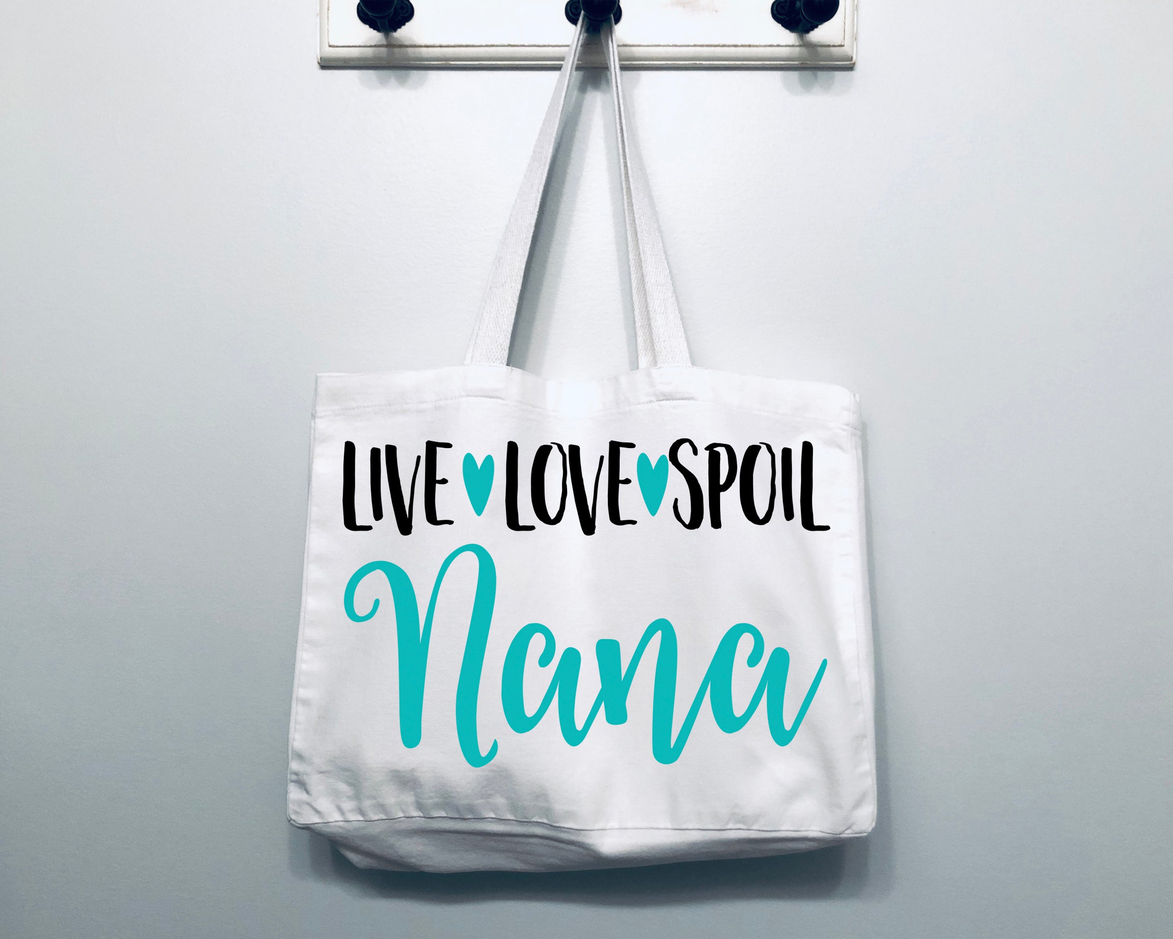 Live Love Spoil Nana Tote Bag Gift bag