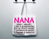 Nana Tote Bag