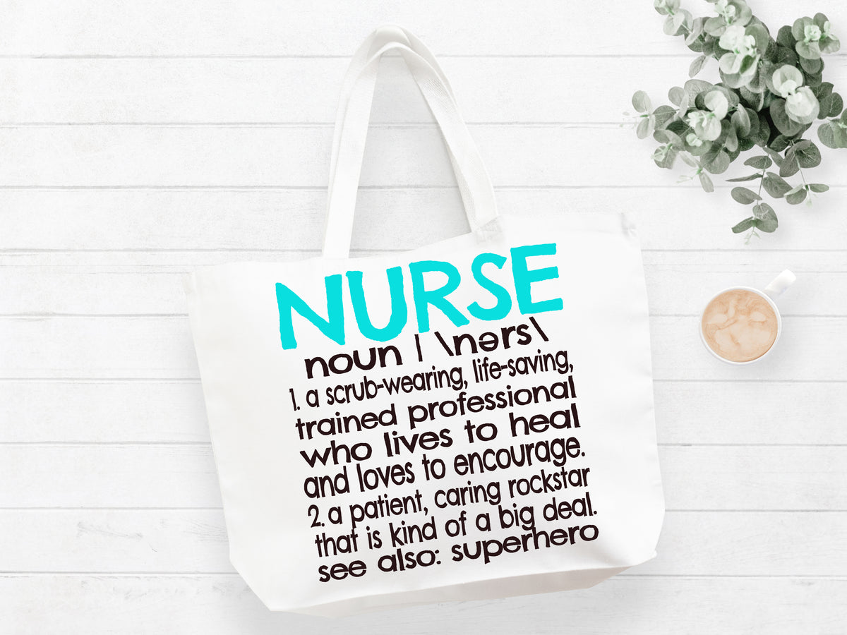 Nurse Definition Tote Bag Gift Bag