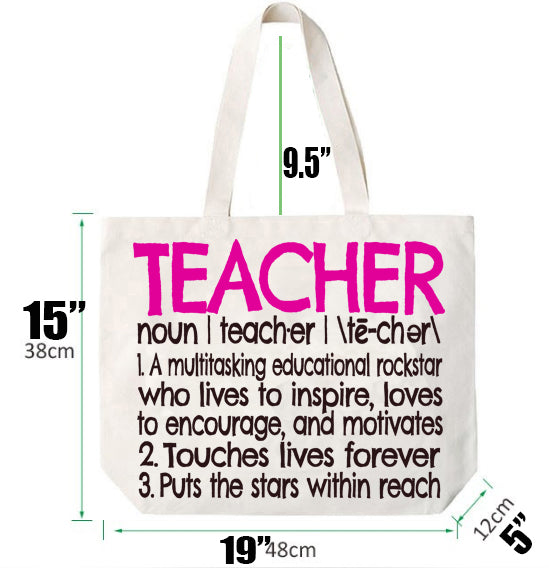 Teacher Definition Tote Bag Gift Bag