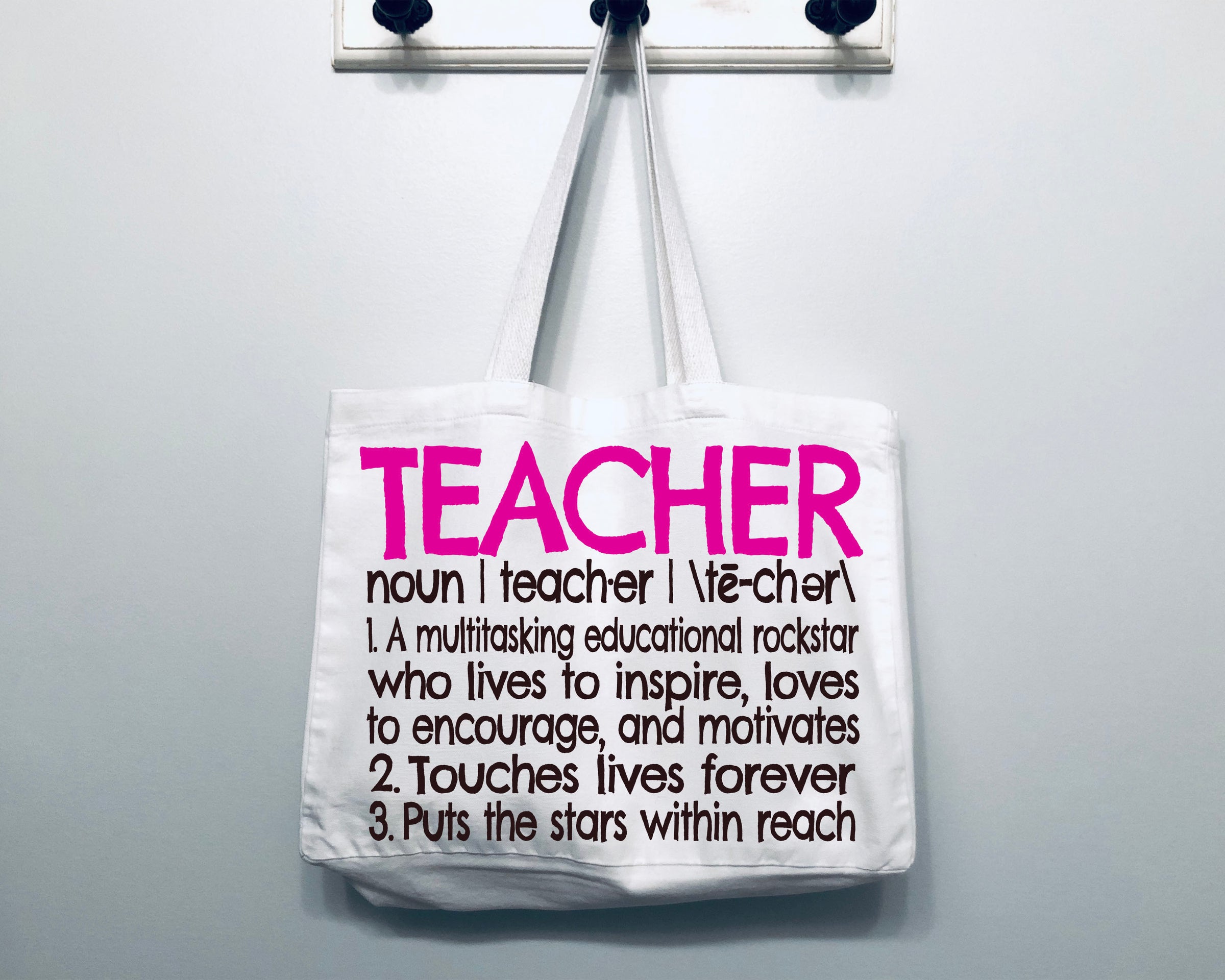 Teacher Definition Tote Bag Gift Bag