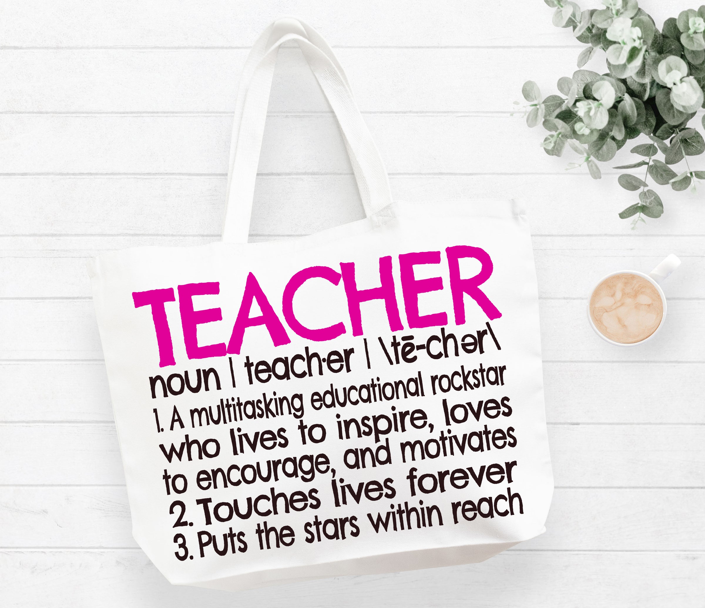 Teacher Definition Tote Bag Gift Bag