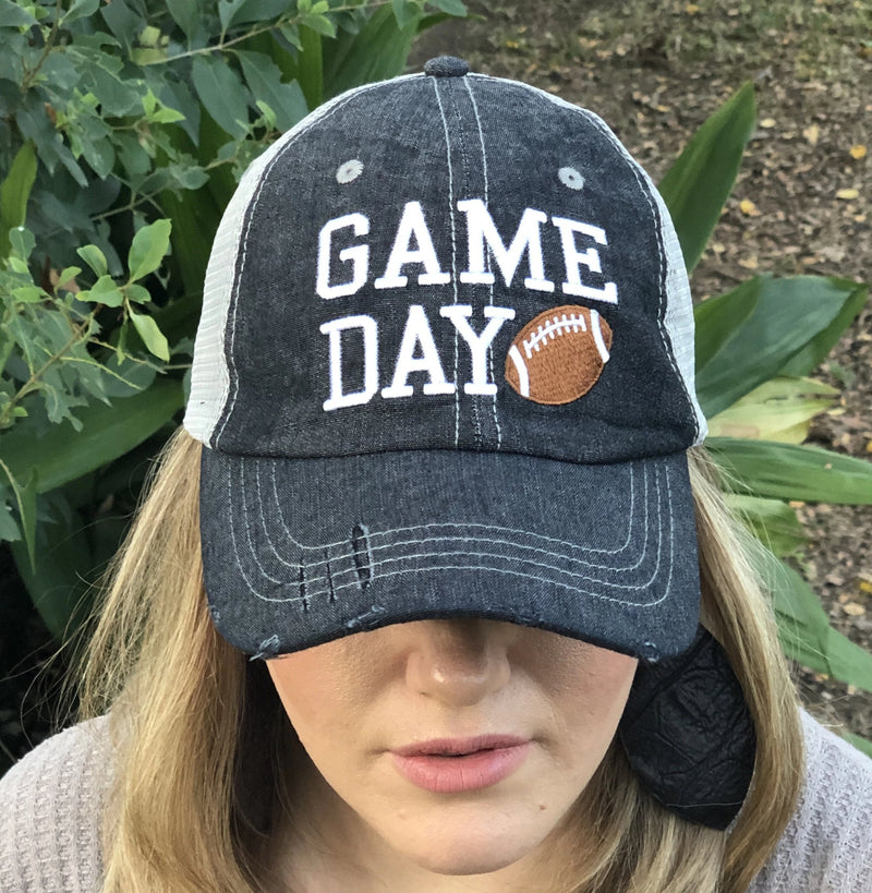 Game Day Football Hat Baseball Football Mom -290